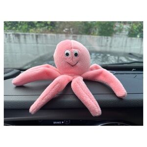 Pink Octopus TY Beanie babies